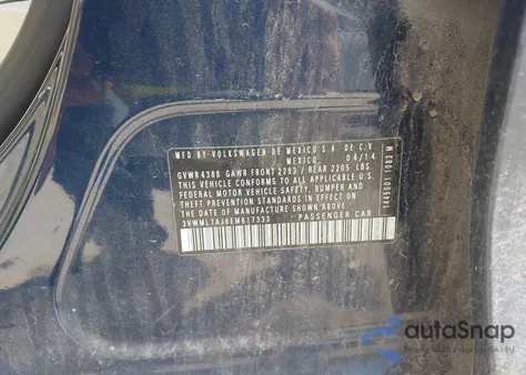 2014 Volkswagen Jetta Sportwagen 2.0L Tdi from USA, damaged, VIN 3VWML7AJ6EM617333